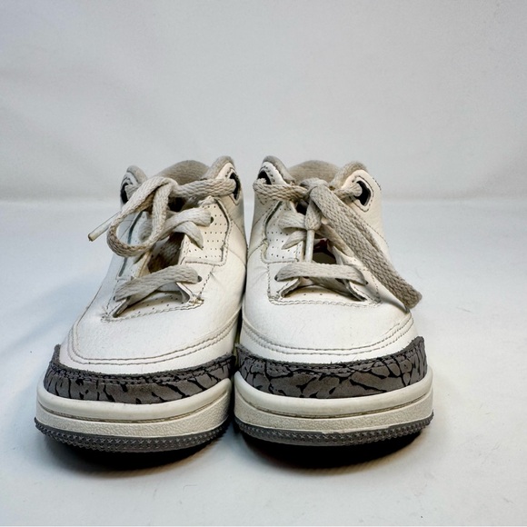 Nike Air Jordan 3 Retro TD “White Cement Reimagined” toddler shoe 7C - Picture 4 of 6